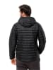 Jack Wolfskin Daunenjacke "Passamani" in Schwarz