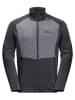 Jack Wolfskin Kurtka polarowa "Marienberg" w kolorze antracytowo-czarnym