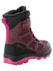 Jack Wolfskin Kozaki zimowe "Vojo WT Texapore" w kolorze różowo-bordowym