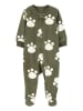 carter's Strampler in Khaki/ Creme