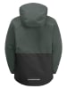 Jack Wolfskin Winterjacke "Snowy Days" in Grün/ Schwarz