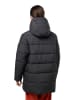 Jack Wolfskin Steppmantel "Teen" in Schwarz