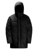 Jack Wolfskin Wintermantel "Teen" in Schwarz