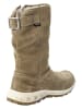 Jack Wolfskin Leder-Winterstiefel "Queenstown Texapore" in Beige
