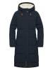 Jack Wolfskin Płaszcz puchowy w kolorze granatowym