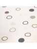 Lässig Musselin-Decke "Circles" in Creme - (L)80 x (B)80 cm - (L)80 x (B)80 cm