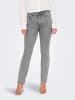 JDY Spijkerbroek "Lullu" - slim fit - grijs