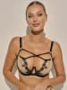 Kinga Bügel-BH "Morning Promise" in Beige/ Schwarz