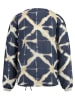 KEY LARGO Blouse "Java" donkerblauw/geel