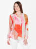 KEY LARGO Bluse in Rosa/ Orange/ Weiß