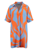 KEY LARGO Kleid "Kenya" in Hellblau/ Orange