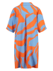 KEY LARGO Kleid "Kenya" in Hellblau/ Orange