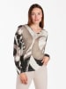 KEY LARGO Longsleeve "Elegance" in Beige/ Schwarz