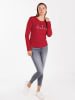 KEY LARGO Longsleeve "Dolce" rood
