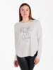 KEY LARGO Longsleeve "Forever" wit