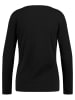 KEY LARGO Longsleeve "Paris" in Schwarz