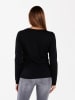 KEY LARGO Longsleeve "Life" in Schwarz