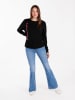 KEY LARGO Sweatshirt "Perfect" in Schwarz