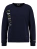 KEY LARGO Sweatshirt "Observe" donkerblauw