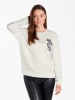 KEY LARGO Sweatshirt "Powerful" in Weiß