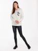 KEY LARGO Sweatshirt "Powerful" in Weiß