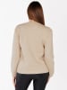 KEY LARGO Sweatshirt "Kiss" in Beige