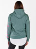 KEY LARGO Hoodie "Yeah" in Grün