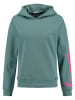 KEY LARGO Hoodie "Yeah" in Grün