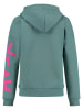 KEY LARGO Hoodie "Yeah" in Grün