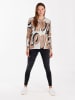KEY LARGO Longsleeve "Luxury" in Hellbraun/ Creme