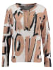 KEY LARGO Longsleeve "Luxury" in Hellbraun/ Creme