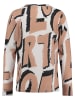 KEY LARGO Longsleeve "Luxury" in Hellbraun/ Creme