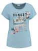 KEY LARGO Shirt "Sunset" in Hellblau