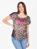 KEY LARGO Shirt "Lucille" beige/bruin