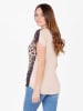 KEY LARGO Shirt "Lucille" beige/bruin