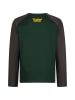 Vingino Longsleeve "300" groen/antraciet/geel