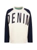 Vingino Longsleeve "300" in Weiß/ Dunkelblau