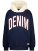 Vingino Hoodie in Dunkelblau/ Creme