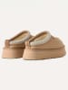 UGG Pantoffels met schapenvacht "Tazz" beige