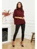 L'armoire de Suzette Rollkragenpullover in Bordeaux