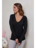 Soft Cashmere Pullover in Schwarz