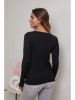 Soft Cashmere Pullover in Schwarz