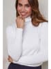 Soft Cashmere Pullover in Weiß