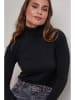 Soft Cashmere Rollkragenpullover in Schwarz