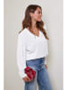 L'armoire de Suzette Bluse in Weiß