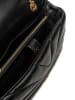 Pinko Leren schoudertas zwart - (B)28 x (H)19 x (D)10 cm