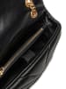 Pinko Leder-Umhängetasche in Schwarz - (B)23 x (H)15 x (T)7 cm