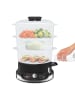 Tefal Stoomkoker VC2048 "Ultracompact" zwart - 9 l