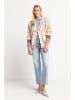 Rich & Royal Cardigan in Creme/ Hellbraun
