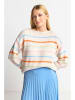 Rich & Royal Pullover in Creme